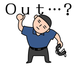 Umpire Call "Safe or Out?" sticker #668852