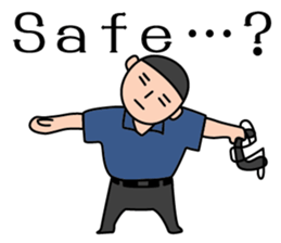 Umpire Call "Safe or Out?" sticker #668853