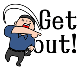 Umpire Call "Safe or Out?" sticker #668865