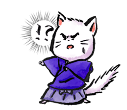 Samurai Cat. sticker #668923