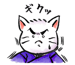 Samurai Cat. sticker #668933