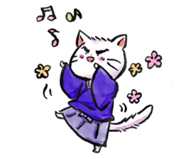 Samurai Cat. sticker #668936