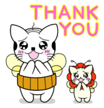 A mustache mew a flower mew sticker #669249