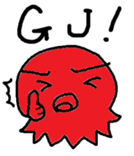 Octopus boy's Sticker sticker #669279