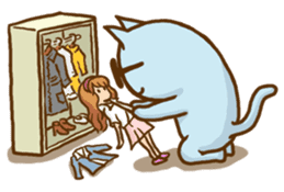 Doll Fan "MEGANEKO" sticker #669308