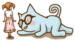 Doll Fan "MEGANEKO" sticker #669312