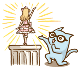 Doll Fan "MEGANEKO" sticker #669313