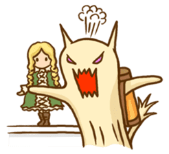 Doll Fan "MEGANEKO" sticker #669315