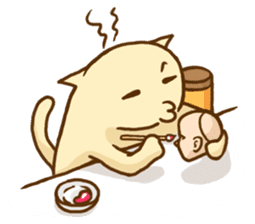 Doll Fan "MEGANEKO" sticker #669327