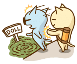 Doll Fan "MEGANEKO" sticker #669342