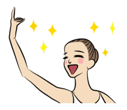 We love ballet sticker #669500