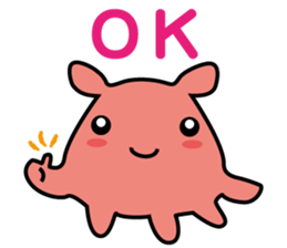 Deep-sea organisms sticker #670000