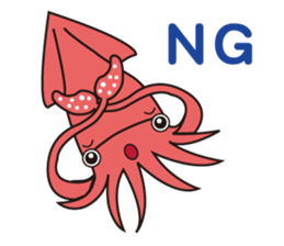 Deep-sea organisms sticker #670015