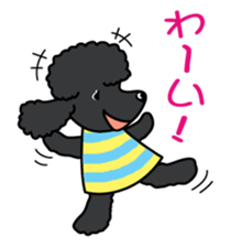 Naughty Cute Poodles! sticker #670200