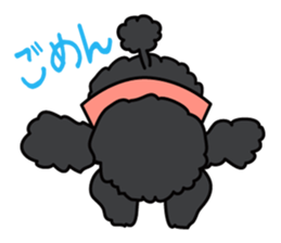 Naughty Cute Poodles! sticker #670204