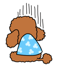 Naughty Cute Poodles! sticker #670210