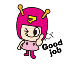 Happy Mile-chan sticker #670347