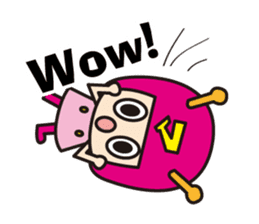 Happy Mile-chan sticker #670349