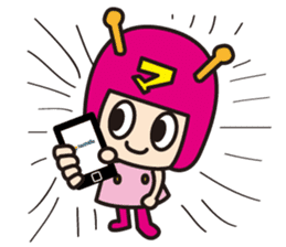 Happy Mile-chan sticker #670357