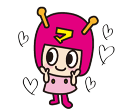Happy Mile-chan sticker #670368