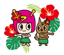 Happy Mile-chan sticker #670382