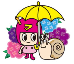 Happy Mile-chan sticker #670383