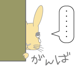 Peco of a rabbit sticker #670673