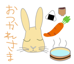 Peco of a rabbit sticker #670679