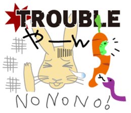 Peco of a rabbit sticker #670685