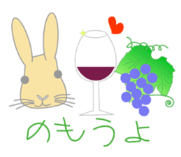 Peco of a rabbit sticker #670703