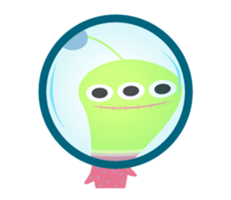 From space sticker #670863