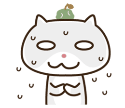 Wayward every day of a comfortable cat sticker #670907