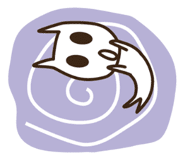 Wayward every day of a comfortable cat sticker #670913