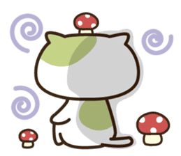 Wayward every day of a comfortable cat sticker #670918