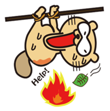 Just a raccoon dog sticker #671235