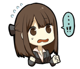 Hardworking office ladies sticker #671548