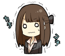 Hardworking office ladies sticker #671554