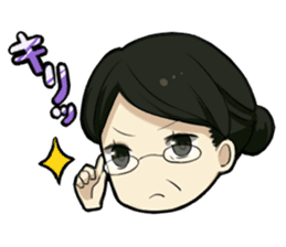 Hardworking office ladies sticker #671566