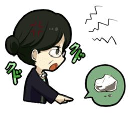 Hardworking office ladies sticker #671568