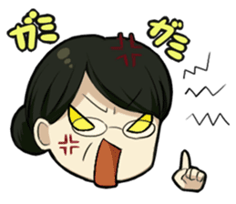 Hardworking office ladies sticker #671570