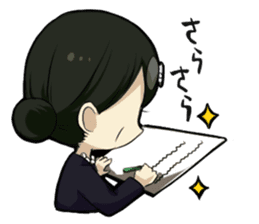 Hardworking office ladies sticker #671573