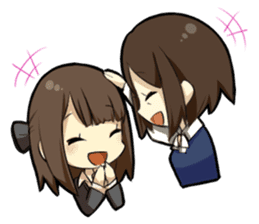 Hardworking office ladies sticker #671577