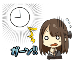 Hardworking office ladies sticker #671582