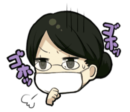 Hardworking office ladies sticker #671583