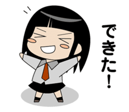 Japanese school girl ver2 sticker #672227
