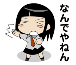 Japanese school girl ver2 sticker #672228