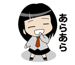 Japanese school girl ver2 sticker #672233