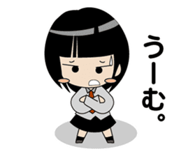 Japanese school girl ver2 sticker #672235