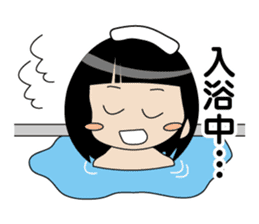 Japanese school girl ver2 sticker #672241