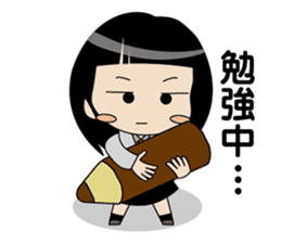 Japanese school girl ver2 sticker #672242